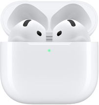 AirPods 5가 안에 들어 있는 충전 케이스